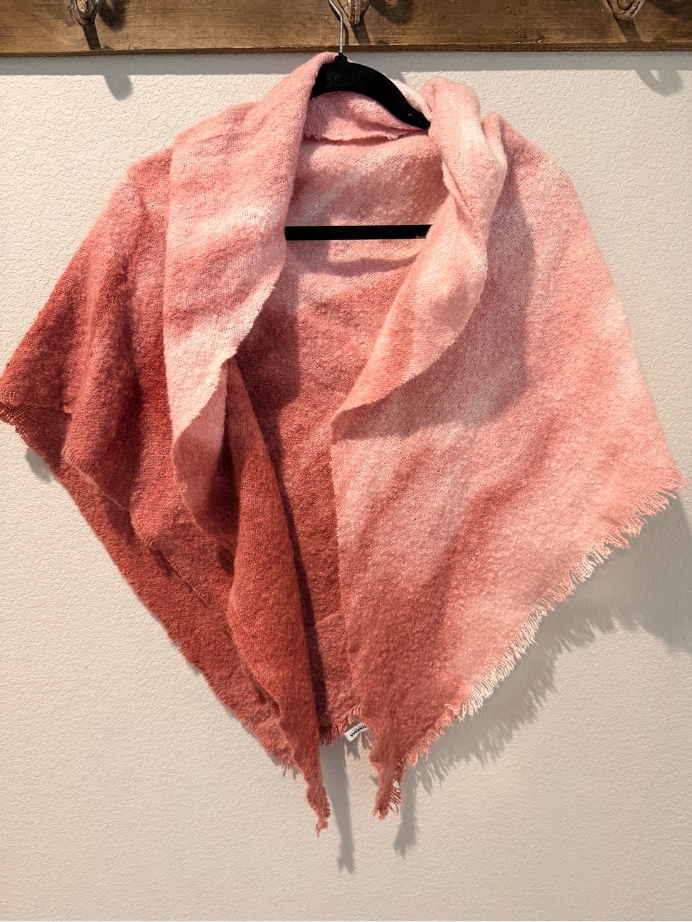 Sonoma Two-Tone Rose Pink Wrap Shawl/Scarf